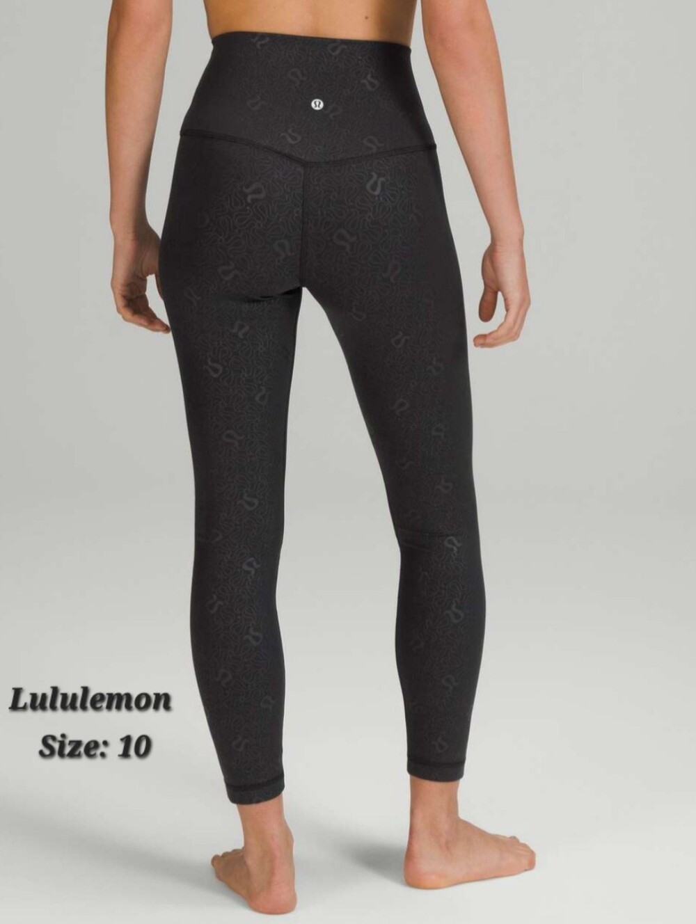 Lululemon Align High-Rise Black Women's Leggings 25" Size 10
